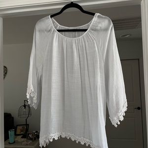 Counterparts White Blouse